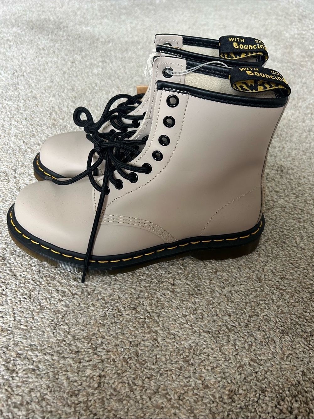 Dr. Martens NWT Neutral Lace-Up Combat Boots